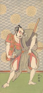 Il secondo Nakamura Sukegoro nel ruolo di Gokumon no Shobei, 2° mese, 1771 da Shunsho
