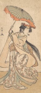 Il Terzo Segawa Kikunojo come Donna che Balla in un Atto Shosa, ca. 1785