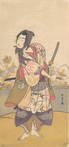 Il terzo Segawa Kikunojo nel ruolo di Soga no Goro Tokimune, 2° mese, 1785 da Shunsho