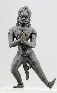 Divinità demoniaca, cultura di Lopburi (bronzo)