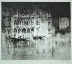 Serie Veneziana: No. 1, Palazzo Ca d