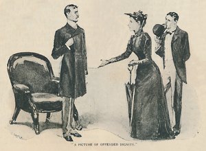 Un quadro di dignità offesa, 1892