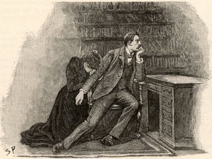 Avventura del Volto Giallo da Sidney Paget