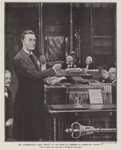 Discorso di Joseph Chamberlain sulla guerra boera alla Camera dei Comuni il 2 agosto 1901