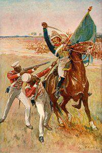 Roberts vince la Victoria Cross, 1901 da Sidney Paget