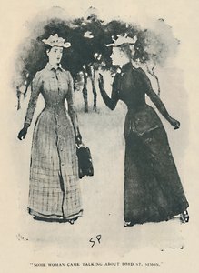 Una donna parlava di Lord St. Simon, 1892 da Sidney Paget