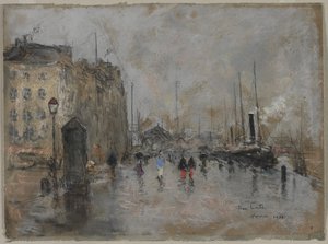 Il Grand Quai di Le Havre da Siebe Johannes ten Cate