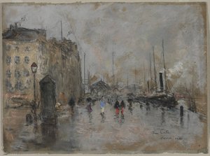 Il Grand Quai di Le Havre, 1901 da Siebe Johannes ten Cate