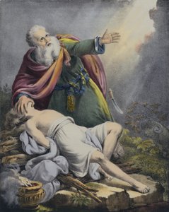 Abramo offre suo figlio Isacco da Siegfried Detler Bendixen