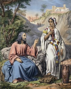 Cristo e la Donna di Samaria al Pozzo di Giacobbe da Siegfried Detler Bendixen