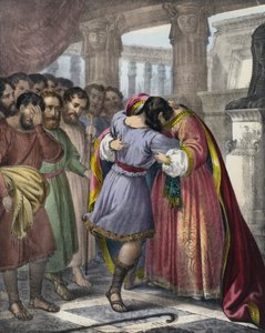 Il perdono di Giuseppe ai suoi fratelli da Siegfried Detler Bendixen