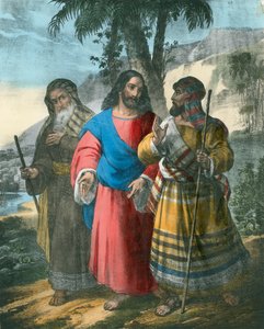 Il viaggio verso Emmaus da Siegfried Detler Bendixen