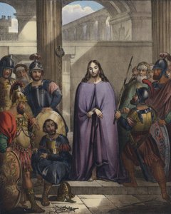 I soldati romani scherniscono Cristo da Siegfried Detler Bendixen