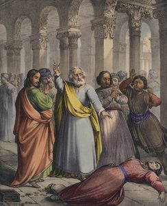 La morte di Anania da Siegfried Detler Bendixen