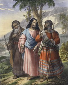 Il viaggio verso Emmaus da Siegfried Detler Bendixen