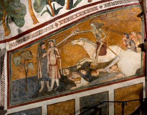 Il Trionfo della Morte (dettaglio) da Sienese School