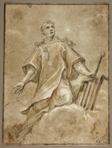 San Lorenzo in gloria da Sigismondo Caula
