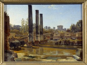Il tempio di Serapide a Pozzuoli da Silvestr Fedosievich Shchedrin