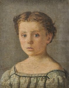 Ritratto di bambino, c.1864-65 da Silvestro Lega