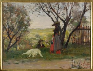 La padrona del giardino da Silvestro Lega