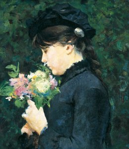 Ritratto di Eleonora Tommasi da Silvestro Lega