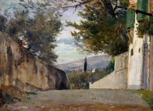 La Salita del Pellegrino a Firenze da Silvestro Lega