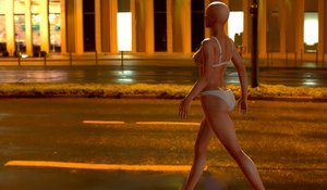 Schemi urbani: Riflessione notturna da Silvia Martini