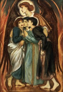 Shadrach, Meshach e Abednego nella fornace ardente da Simeon Solomon