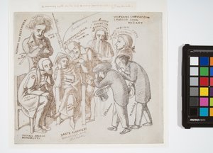 Gli Eroi Artistici di Simeon Solomon e Henry Holiday, c. 1856-57 da Simeon Solomon