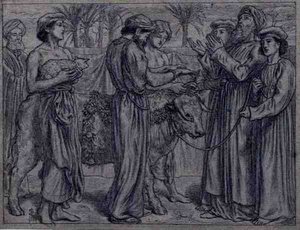 La prima offerta di Aaronne da Simeon Solomon