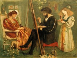 Il piacere del pittore da Simeon Solomon