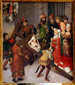 Il miracolo della Vera Croce da Simon (follower of) Marmion