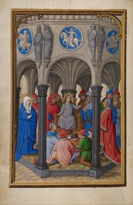 La Disputa nel Tempio da Simon Bening
