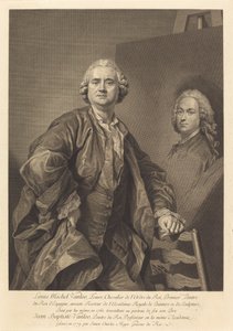 Louis Michel Vanloo da Simon Charles Miger after Louis Michel Van Loo