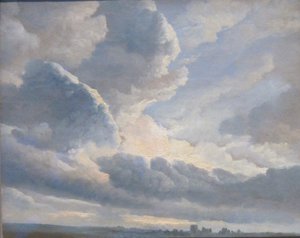Studio di nuvole con tramonto vicino a Roma da Simon Denis