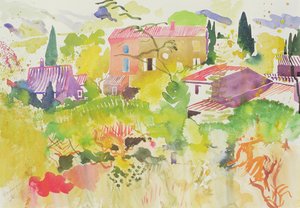 Vendanges I, 2007 (acquerello)