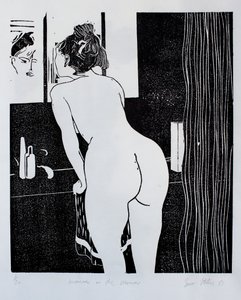 Donna allo specchio da Simon Fletcher