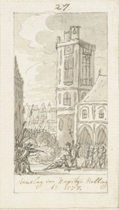 La morte del capitano Herman van der Helling, 23 novembre 1577