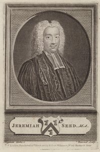 Jeremiah Seed, ecclesiastico e accademico inglese da Simon Francois (after) Ravenet