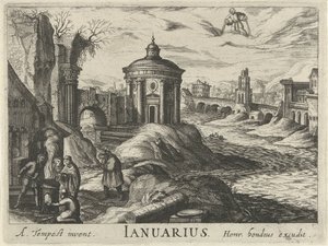 Gennaio da Simon Frisius