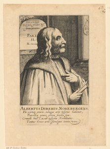 Ritratto di Albrecht Dürer da Simon Frisius