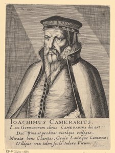 Ritratto di Joachim Camerarius I da Simon Frisius