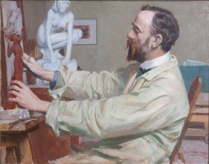 Sir William Goscombe John, 1860-1952, c1900
