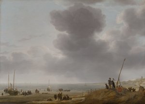 Veduta della spiaggia, 1643