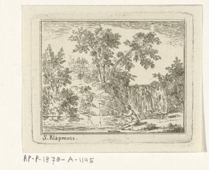 Paesaggio con un pescatore da Simon Klapmuts