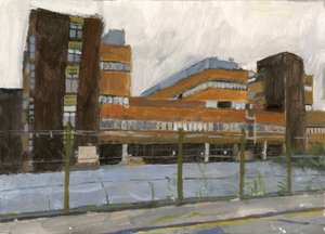 Edificio della centrale telefonica n. 1, 2024 da Simon Neville