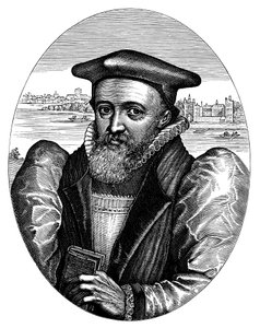 George Abbott 1562-1633, chierico inglese e arcivescovo di Canterbury, XVII secolo da Simon Pass