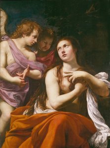 Maria Maddalena e due angeli, 1621 da Simon Vouet