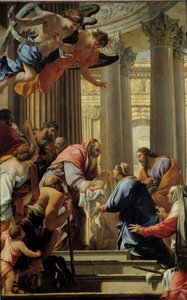 Presentazione al Tempio da Simon Vouet