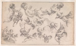 Studio per una decorazione con putti